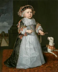 Un jeune garçon avec un chien, 1667
